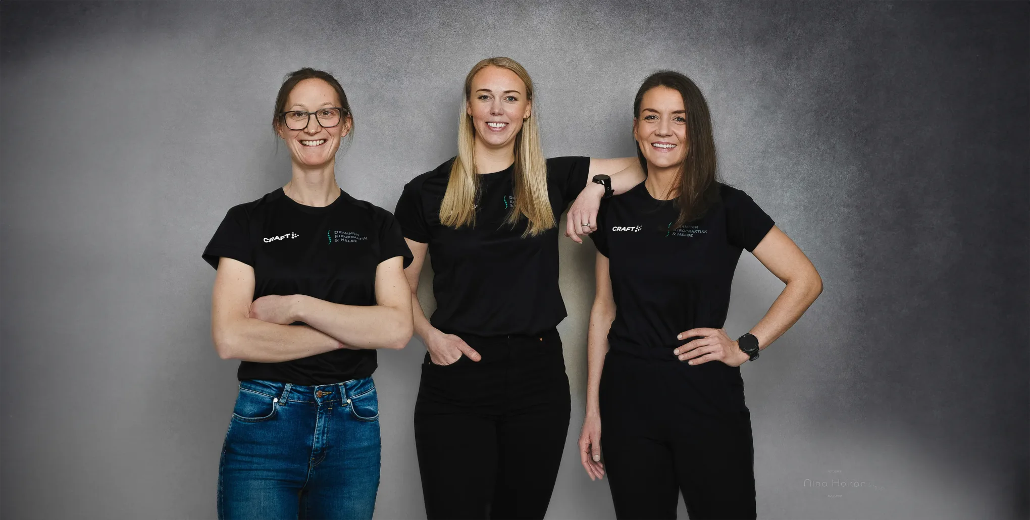 Camilla Viken / Katrine Tanberg / Sandra Furøy / Et tverrfaglig behandlingstilbud / Drammen Kiropraktikk og Helse / Kiropraktor og fysioterapeut Camilla Viken / Katrine Tanberg / Sandra Furøy / Et tverrfaglig behandlingstilbud / Drammen Kiropraktikk og Helse / Kiropraktor og fysioterapeut