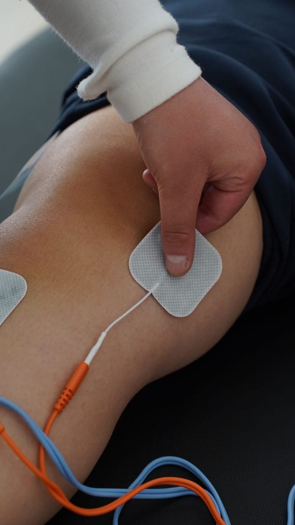 EMS / Elektromuskulær strømterapi / Strømterapi / Strømbehandling EMS / Elektromuskulær strømterapi / Strømterapi / Strømbehandling